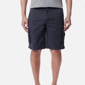 NEW Unionbay Men's Size 36 Cargo Shorts Blue 98% Cotton 2% Spandex